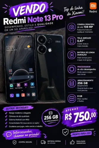 Redmi note 13 PRO 256 gb