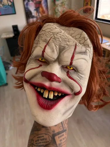 Máscara Halloween IT A Coisa - Pennywise