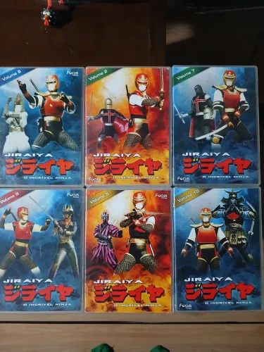 Dvds heróis japoneses