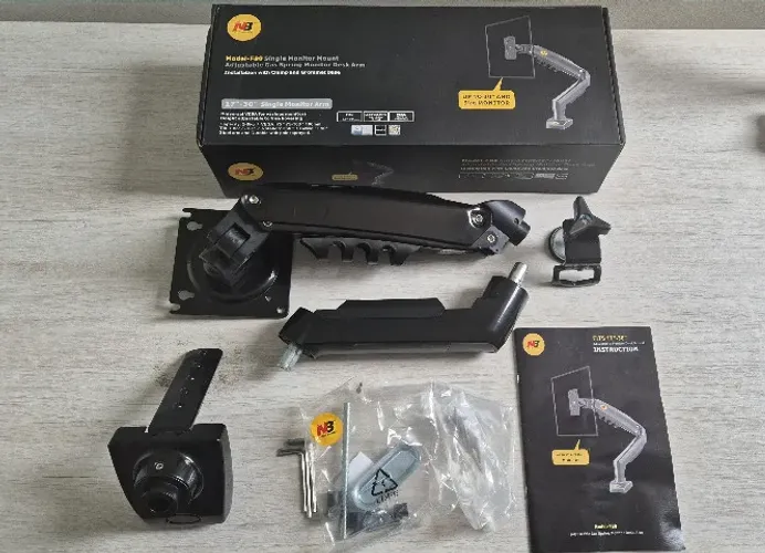 Suporte Articulado North Bayou NB F80 para Monitor de 17? a 30? - Preto