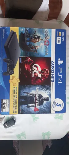 Vendo PlayStation 4 Com 1 Thera Na Caixa