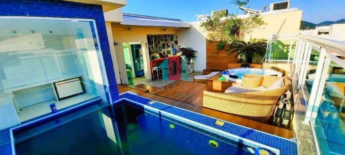 Recreio dos Bandeirantes | Cobertura 5 quartos, sendo 1 suite