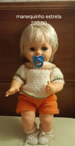 Boneco manequinho estrela