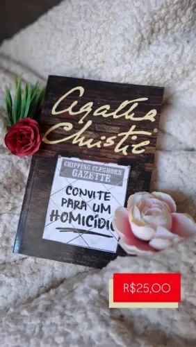 Livro seminovo Agatha Christie Convite para um Homicídio