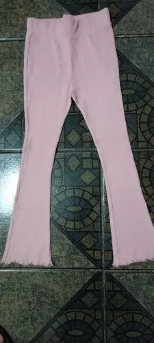 Calça flare infantil 