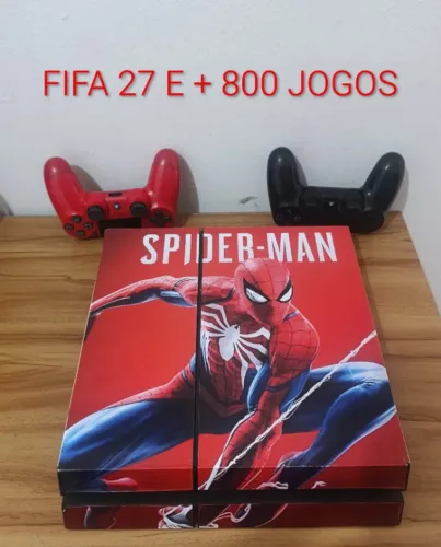 PS4 + de 800 Jogos - Ac cartão