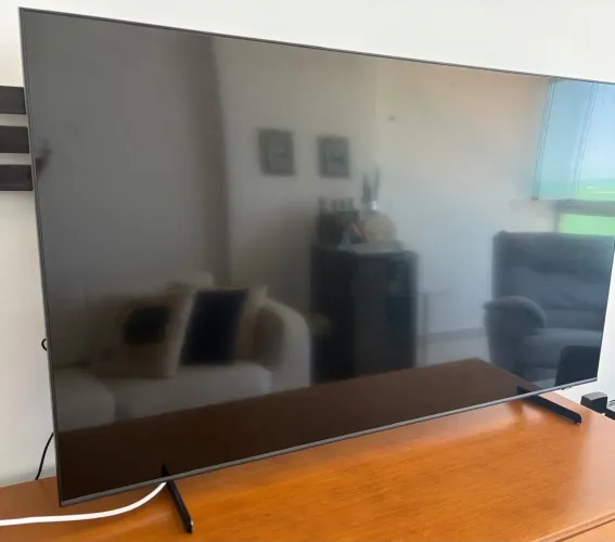 SMART TV SAMSUNG 55 QLED 4K, HDR, WIFI, BLUETOOTH, HDMI, USB, ALEXA E GOOGLE ASSISTENTE