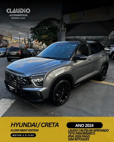 Hyundai Creta N Line Night ED. 2.0 16V Flex Aut. 2024