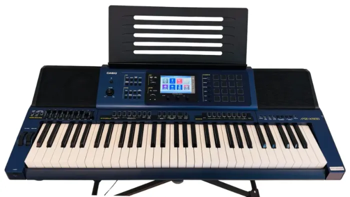 Teclado Casio MZX-500 + Suporte - Excelente como novo 
