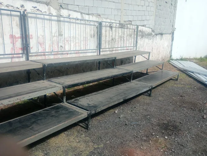 5 Arquibancadas de 3 Metros - Estrutura Reforçada