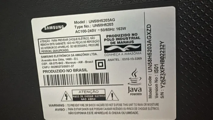 Televisão Samsung 60 Polegadas
