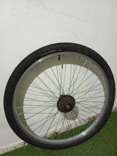 Roda aro 26 traseiro completo