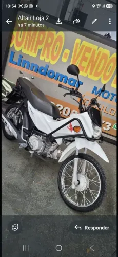 POP 110 I BRANCA 2016 MOTOR NOVO NA GARANTIA $9500 LINDOMAR MOTOS 