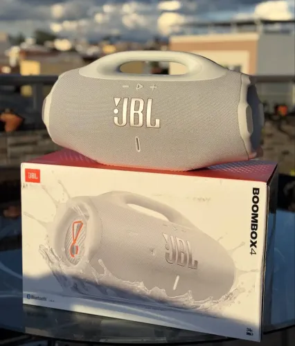 JBL BOMBOX 4 BRANCA LACRADO