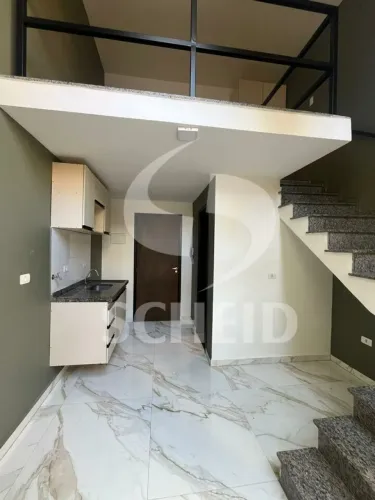 Loft duplex para locação de 28,00m² útil mobiliado, na Vila Santa Catarina !