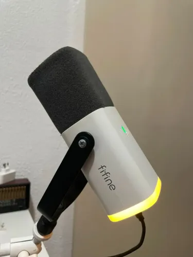 Microfone Fifine AM8 + Braço Articulado