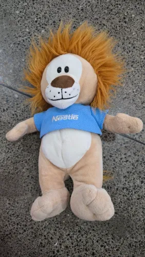 Pelúcia Leão Nestlé Coleção 'Filhotes' Raríssima