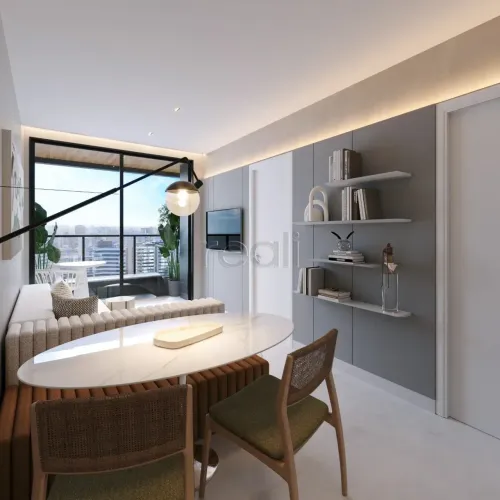 Barão 272 l Meireles l 45,54m² l 01 Suíte | 01 Vaga Rotativa