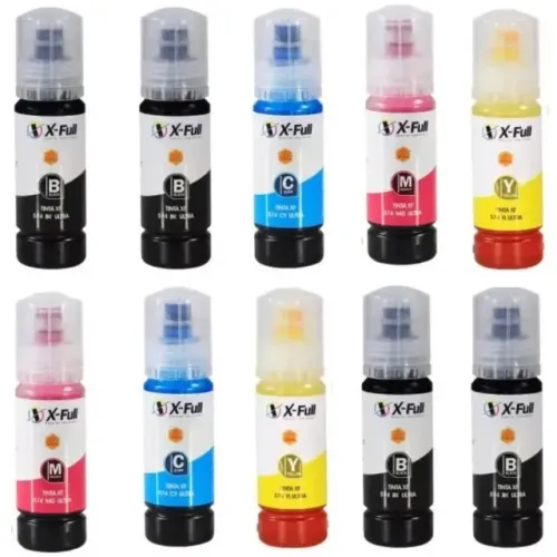 tinta epson t544 / t504 kit c/ 10 unidades
