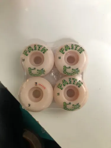 Rodas Faith Girafa 51 Mm Para Skate Importada