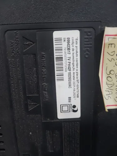 TV Philco PH42F10DSGWAC para Peças / Com Defeito