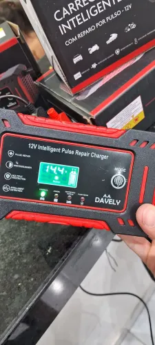 carregador inteligente para bateria de carro moto