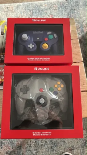 Controles Nintendo Switch Online - Gamecube e Nintendo 64