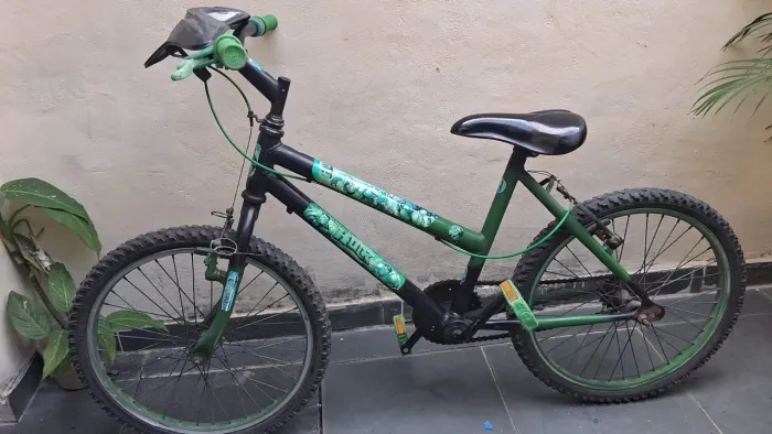 Bicicleta Infantil Aro 20 - personagem Hulk