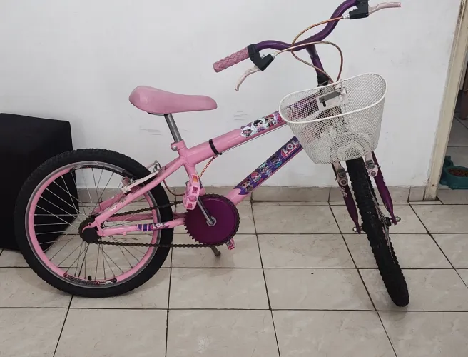 Bicicleta aro 20 infantil LOL