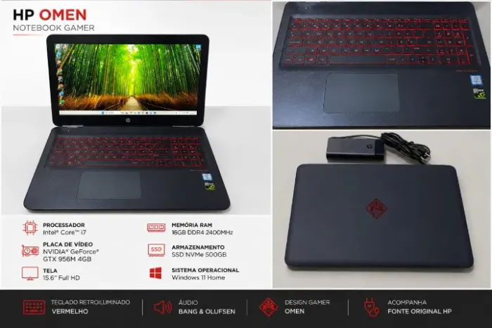 Notebook HP OMEN de Alta Performace