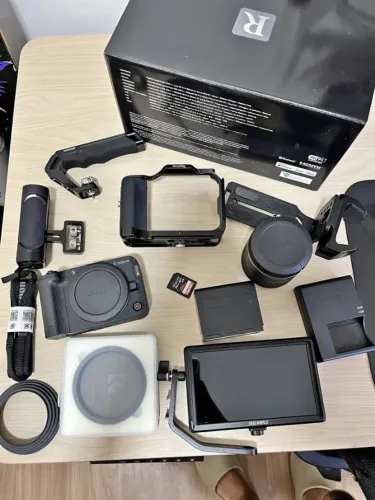 KIT Canon R50V Profissional (RIG COMPLETO)