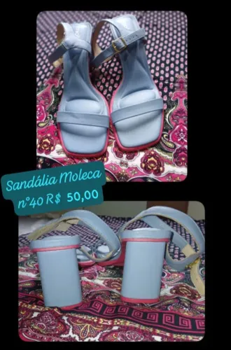 Sandália de Moleca n° 40