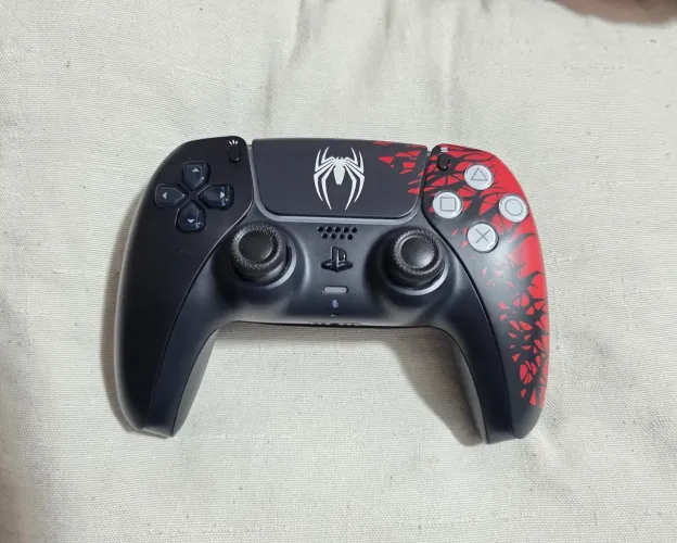 Capa e controle Spider man ps5 originais 