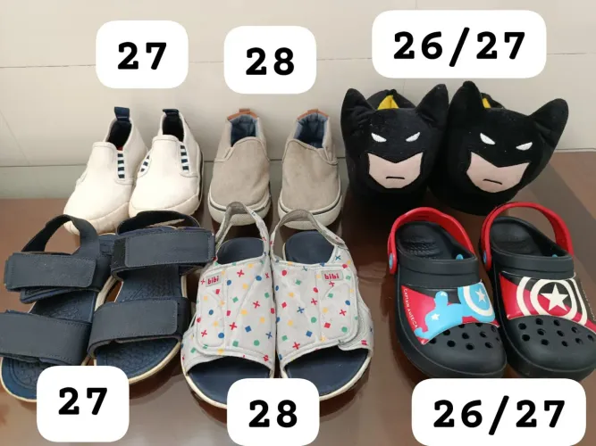 Sapatos super conservados