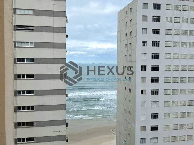 Apartamento a 1 quadra da praia nas Pitangueiras, Guarujá