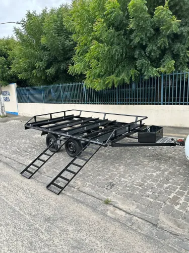 Reboque para 2 quadriciclos 