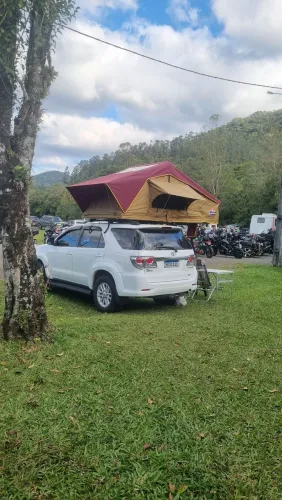 Barraca de teto blue camping 