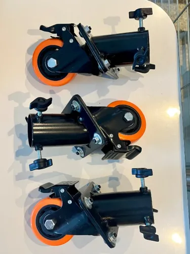 Kit tripé Rodízios Mantelatto