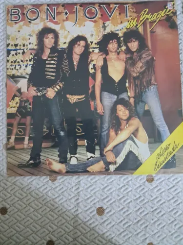 Disco de vinil bon jovi