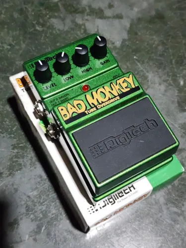Pedal Digitech Bad Monkey Tube Overdrive - em Excelente Estado (Tube Screamer Clone)