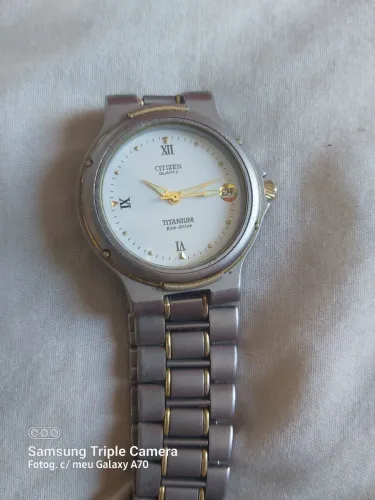 Relógio Citizen Titanium Eco-Drive