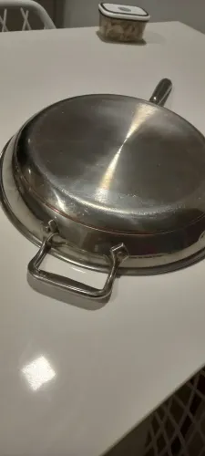 Duas frigideiras 32 24cm alta qualidade inducao