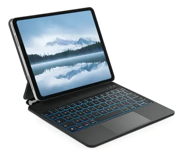 Kit Capa teclado + Caneta iPad