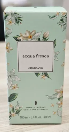 Colônia Acqua fresca 100 ml original o boticário