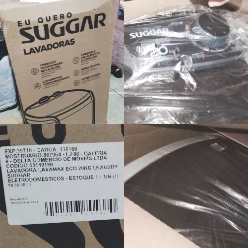 Lavadora de Roupas Suggar Lavamax Eco 20kg ? Nova na Caixa!