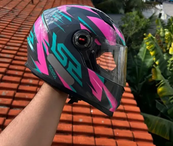 LS2 DRAZER semi novo (descrição)
