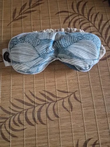 Máscara de relaxamento com grãos de linho e lavanda 
