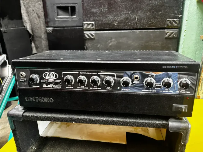 METEORO MB800 amplificador de contra baixo SET com as caixas