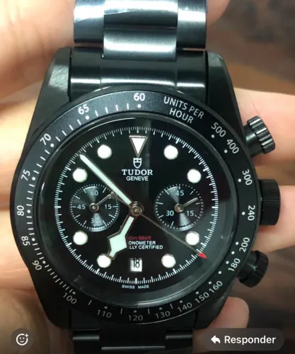 Relógio Tudor Blackbay all black AAA