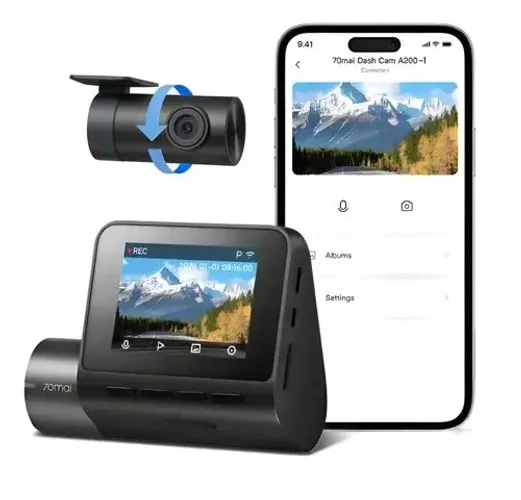 Câmera Veicular Dashcam 70mai a200 Completa